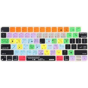 XSKN Shortcut and Language seriers Silicone Keyboard Cover Skin for 2021 New M1 Chip iMac Magic with Touch ID A2449 Lock Key A2450 Without Numeric keypad (US Version Ableton Live), K-371 in Kuwait