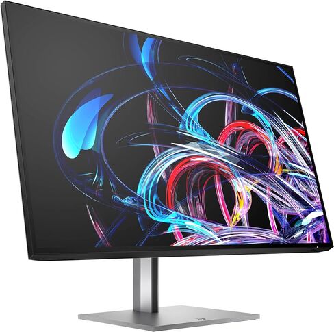 HP Z32k G3 4K USB-C Display Monitor 50U19AA#ABA Bundle with Docztorm Dock, 32" UHD IPS (3840x2160) 60Hz Display, HDMI 2.0, DP 1.4, Thunderbolt 4, Ideal for Creators, Black/Silver (2023 Latest Model) in Saudi Arabia