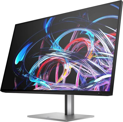 HP Z32k G3 4K USB-C Display Monitor 50U19AA#ABA Bundle with Docztorm Dock, 32" UHD IPS (3840x2160) 60Hz Display, HDMI 2.0, DP 1.4, Thunderbolt 4, Ideal for Creators, Black/Silver (2023 Latest Model) in Saudi Arabia