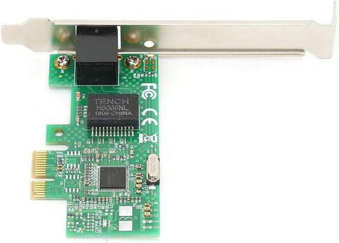 بطاقة شبكة جيجابت لـ Intel I211، منفذ فردي للتوجيه بدون أقراص EsxiPXE PCIE x1، بطاقة شبكة جيجابت مع دعامة منخفضة المستوى، معدل بيانات منفذ 1 جيجابت in Kuwait