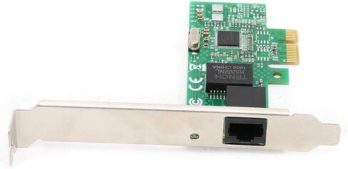 بطاقة شبكة جيجابت لـ Intel I211، منفذ فردي للتوجيه بدون أقراص EsxiPXE PCIE x1، بطاقة شبكة جيجابت مع دعامة منخفضة المستوى، معدل بيانات منفذ 1 جيجابت in Kuwait