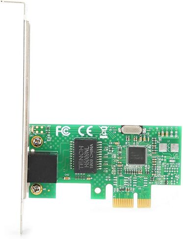بطاقة شبكة جيجابت لـ Intel I211، منفذ فردي للتوجيه بدون أقراص EsxiPXE PCIE x1، بطاقة شبكة جيجابت مع دعامة منخفضة المستوى، معدل بيانات منفذ 1 جيجابت in Kuwait