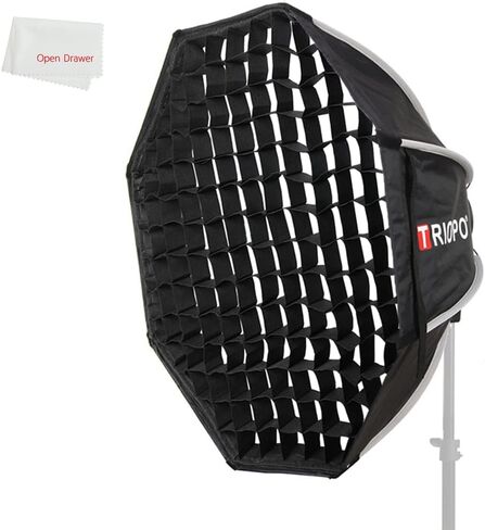 صندوق سوفت بوكس المتنقل من تريبو KX65، ثماني مظلة سوفت بوكس، لغودوكس V1 V860 V860II TT685 TT685II TT600 AD200 AD200Pro فلاش (مع شبكة خلية نحلال) in Kuwait