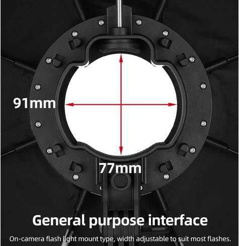 صندوق سوفت بوكس المتنقل من تريبو KX65، ثماني مظلة سوفت بوكس، لغودوكس V1 V860 V860II TT685 TT685II TT600 AD200 AD200Pro فلاش (مع شبكة خلية نحلال) in Kuwait