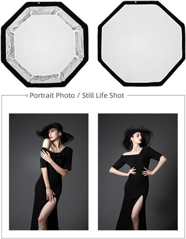 صندوق سوفت بوكس المتنقل من تريبو KX65، ثماني مظلة سوفت بوكس، لغودوكس V1 V860 V860II TT685 TT685II TT600 AD200 AD200Pro فلاش (مع شبكة خلية نحلال) in Kuwait