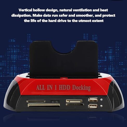 2.5"/3.5" HDD All in 1 HDD Hard Drive Docking Station, 2.5" / 3.5" SATA IDE HDD Docking Station, Support All 2.5 / 3.5" SATA & IDE Hard Disk, Compatible with USB 1.1, USB 2.0 SATA l in Saudi Arabia