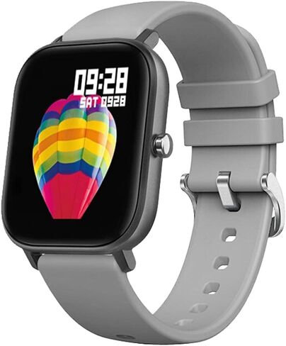 Fitness Tracker Heart Rate Blood Pressure Watch Blood Oxygen Monitor Pedometer Step Counter Activity Tracker Big Fitness Tracker for Women Men Smart Watch for Android Phones Compatible iPhone in Kuwait