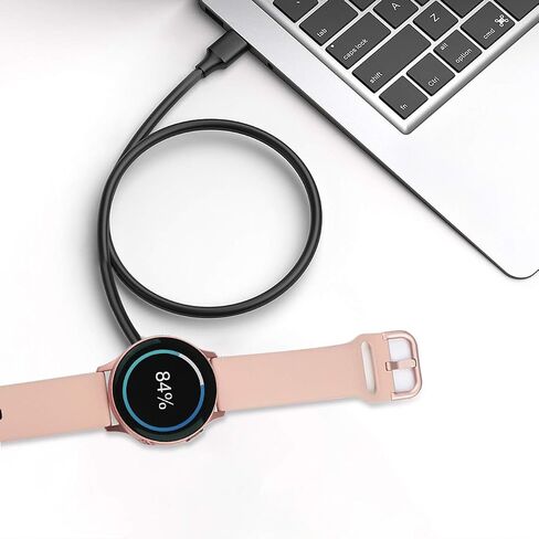 1 Pack Compatible with Samsung Watch Charger,Galaxy Watch 7/6/5/4 Charger Cable Dock USB Replacement for Samsung Galaxy Watch7/6/6 Classic/5/5 Pro/4/4 Classic/3/Active 2/Active in Kuwait