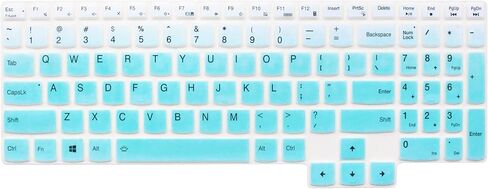Keyboard Skin Compatible with Lenovo Legion Pro 9i Gen 9/8, Legion 5 Pro Gen 6, Legion 5 5i 5p 5pi 15.6" 17.3" Laptop, Legion 7 7i C7 S7 15", ideaPad Gaming 3 3i 15", Legion 7 16" Laptop (Clear) in Kuwait