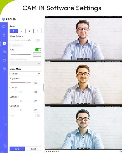 كاميرا ويب عالية الدقة بدقة 2 كيه 4 ميجابيكسل، كاميرا فيديو للحاسوب المحمول يو إس بي بي مع مصراع خصوصي، 2 ميكروفونات، التركيز التلقائي، 90 درجة، كاميرا بث احترافية للتسجيل، المؤتمرات، اللعب، بث مباشر in Kuwait