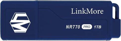 LinkMore 512GB Portable SSD Magnetic Phone SSD, Dual USB-C 950MB/s P100 | External SSD with up to 950MB/s read, 900MB/s write, and 280MB/s sustained write for compatible 4K ProRes recording in Kuwait