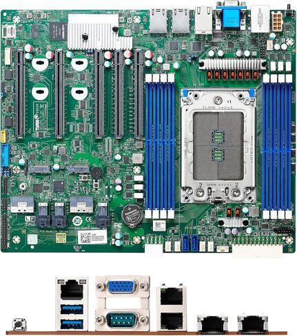 تيان S8030، مقبس واحد AMD EPYC 7003 مع تقنية V-Cache ثلاثية الابعاد (ميلان اكس)، لوحة مدمجة 12 انش × 9.8 انش ATX - S8030GM4NE-2T in Kuwait