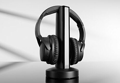 سماعات رأس لاسلكية للتلفزيون من شاربر إيميج باللون الأسود in Kuwait