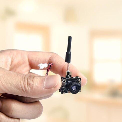 WT02 600TVL Ultra Micro AIO Camera and 200mW 5.8GHz Video Transmitter with Clover Antenna for FPV Indoor Racing in Kuwait