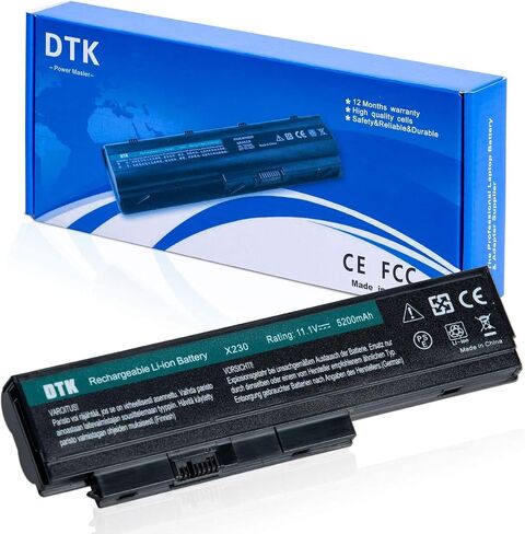 استبدال بطارية الكمبيوتر المحمول DTK لجهاز Lenovo ThinkPad X230i X230 X220 X220i 0A36306 45N1023 45N1022 0A36307 45N1027 45N1026 44+ 6 خلايا 11.1 فولت 4400 مللي أمبير في الساعة بطاريات ليثيوم أيون للكمبيوتر المحمول in Saudi Arabia