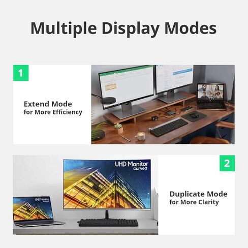 محول كابل WitWot 5-Pack 4K DisplayPort إلى HDMI، 6 أقدام، نايلون مطلي بالذهب عالي السرعة (1440P 60 هرتز، 1080P 120 هرتز) DP PC أحادي الاتجاه إلى سلك شاشة HDMI in Kuwait