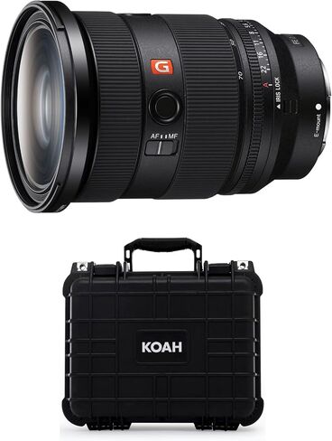 Sony SEL2470GM2 FE 24-70mm f/2.8 GM Lens Bundle | Weatherproof Hard Case with Customizable Foam (13 x 11 x 6 Inch), (2 items) in Saudi Arabia