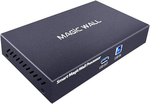 ايزدفي معالج حائط فيديو سحري ذكي بـ 4 قنوات لجدار التلفزيون 1x4 4x1 1x3 3x1 وجدار فيديو فني خاص يدعم 0~360 درجة وشاشة بكسل الى بكسل 4K (يعمل فقط مع كمبيوتر ويندوز 10/11) in Kuwait