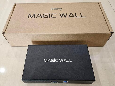 ايزدفي معالج حائط فيديو سحري ذكي بـ 4 قنوات لجدار التلفزيون 1x4 4x1 1x3 3x1 وجدار فيديو فني خاص يدعم 0~360 درجة وشاشة بكسل الى بكسل 4K (يعمل فقط مع كمبيوتر ويندوز 10/11) in Kuwait