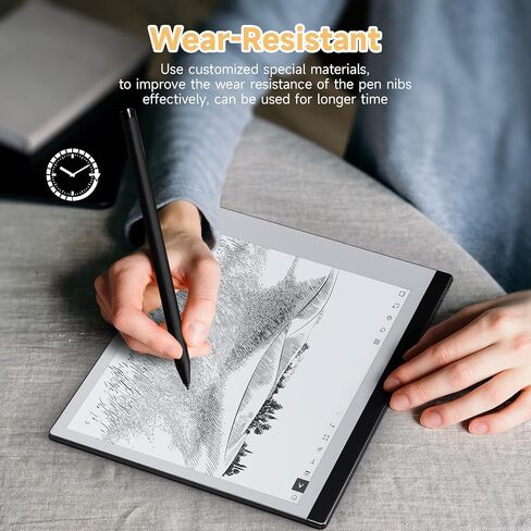 اطراف قلم ماركر بديلة ايوتو من 5 قطع من اجل 2 - حساسية الضغط ودعم الكتابة والامالة، مع اداة ازالة الرؤوس وطرفي قلم ملحوظين (القلم غير متضمن) in Kuwait