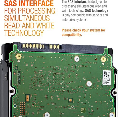 Seagate ST16000NM002G Exos X16 16TB SAS 12Gb/s 512e / 4Kn FastFormat Enterprise القرص الصلب (متجدد) in Saudi Arabia