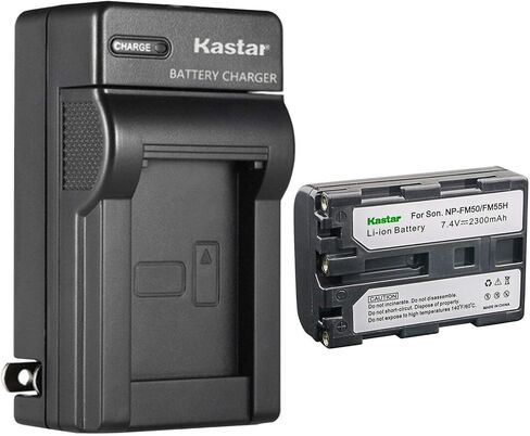 Kastar 1-Pack Battery and AC Wall Charger Replacement for Sony DCR-TRV300, DCR-TRV325, DCR-TRV330, DCR-TRV340, DCR-TRV350, DCR-TRV355, DCR-TRV360, DCR-TRV380, DCR-TRV430, DCR-TRV460, DCR-TRV480 in Saudi Arabia