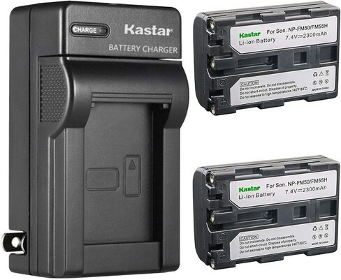 Kastar 4-Pack Battery and AC Wall Charger Replacement for Sony DCR-TRV11, DCR-TRV12, DCR-TRV14, DCR-TRV15, DCR-TRV16, DCR-TRV17, DCR-TRV18, DCR-TRV19, DCR-TRV20, DCR-TRV22, DCR-TRV23, DCR-TRV24 in Saudi Arabia