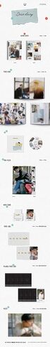 Wanna One Yoon Jisung - [Dear Diary] Special Album CD+1p Mini Poster/On+68p PhotoBook+1p Paper Frame+1p PhotoCard+1p Polaroid+Tracking K-POP Sealed in Saudi Arabia