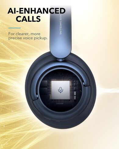 Soundcore by Anker Life Q35 Multi Mode Active Noise Cancelling Headphones, Bluetooth Headphones with LDAC for Hi Res Wireless Audio, 40H Playtime, Comfortable Fit, Clear Calls, for Home, Work(Renewed) in Saudi Arabia