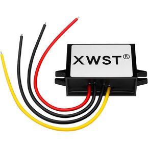 DC/DC Converter Regulator 36V 48V Step Down to 12V 2A 24W Reducer Buck Power Converter Waterproof Module Transformer for Golf Cart Club Car