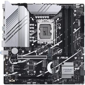 اسس لوحة ام برايم Z790M-Plus LGA 1700 (انتل الجيل 12 و13) microATX (منفذ الملحقات الاضافية السريع 5.0، 3×M.2، 10+1 DrMOS، DDR5، شبكة LAN 1GB، DP، USB 3.2 Gen2x2 Type-C، واجهة USB3.2 الجيل الاول نوع C،