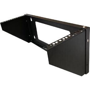 KENUCO 19 Inch Steel Vertical Rack and Wall Mountable Server Rack Mount (Black-3U)