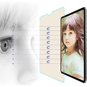 واقي شاشة مضاد للضوء الأزرق بدرجة طبية لجهاز iPad Air 5 2022/ Air 4 2020 10.9 بوصة/ iPad Pro 11 بوصة (موديل 2021/2020/2018) زجاج مقسى مضاد للتوهج 9H مضاد للإشعاع [عبوة واحدة] in Kuwait