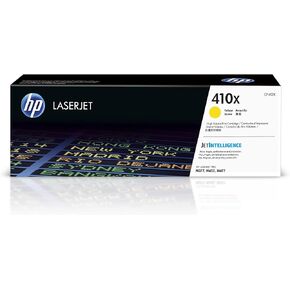 HP خرطوشة حبر 410X صفراء عالية الانتاجية | تعمل مع سلسلة ليزر جيت برو M452 HP Color LaserJet Pro MFP M377 وM477 Series | CF412X in Kuwait