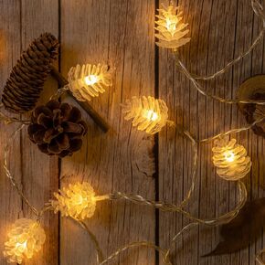 100 Bee String Lights, 50 ft USB Powered Decorative LED Novelty String Lights (Bee)