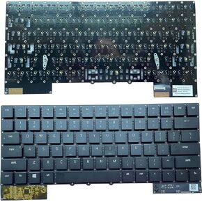 لوحة مفاتيح بديلة للكمبيوتر المحمول Sierra Blackmon متوافقة مع Razer Blade 15 RZ09-0168 RZ09-01682 RZ09-01682E24 RZ09-01682E22 12799520-00 2H-BCEUSR50111 أسود بدون إطار in Kuwait