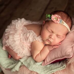 CUTEBBPHOTO ملابس لحديثي الولادة للتصوير الفوتوغرافي فتاة طفل صور الدعامة لحديثي الولادة التقطت الصور رومبير ملابس الطفل صورة الدعائم توتو فستان