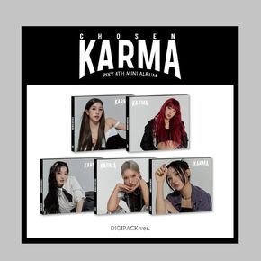 PIXY - 4th Mini Album Chosen Karma DIGIPACK ver. CD+On Pack Folded Poster (RINJI ver.)