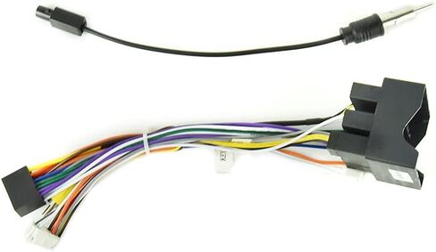 Podofo Car Stereo Radio Wire Harness 52 pin Compatible with Volkswagen Skoda Octavia Golf Touran Passat B6 Jetta Polo Tiguan Power/Speaker Connector for Aftermarket Stereo Installation in Saudi Arabia