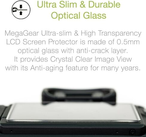 MegaGear MG1578 Camera LCD Optical Screen Protector for Canon PowerShot SX70 HS in Saudi Arabia