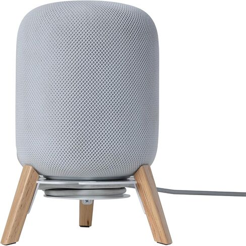 shinar Real Wood Table Desk Stand Compatible for Homepod 1st/2nd gen in Saudi Arabia