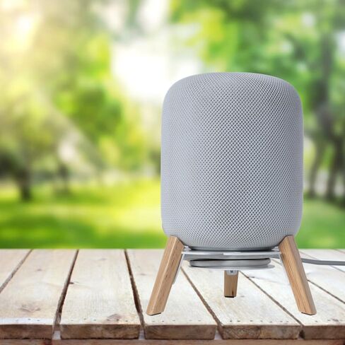shinar Real Wood Table Desk Stand Compatible for Homepod 1st/2nd gen in Saudi Arabia