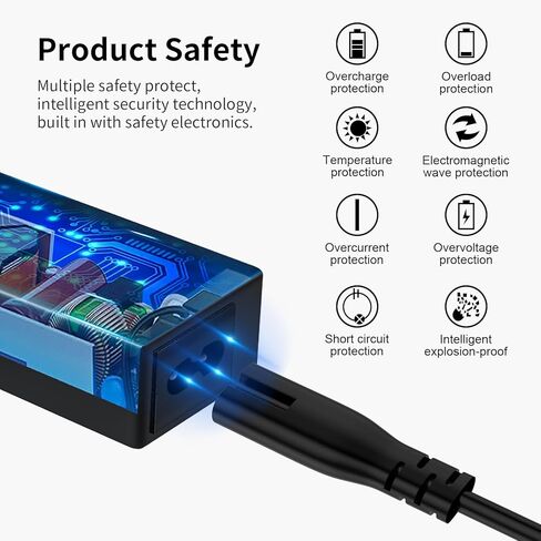 محول تيار متردد لشاشة HP 19 فولت 65 وات لـ HP Pavilion 22cwa 25vx 22bw 23bw 23cw 24ea 24es 25bw 25es 25xw 27bw 27xi 27er، شاشة HP 20 21.5 23 23.8 25 بوصة IPS LED بإضاءة خلفية كاملة الوضوح in Kuwait