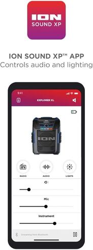 مكبر صوت Ion Explorer XL، عالي القوة لجميع الأحوال الجوية مع صوت ممتاز بخمسة مكبرات صوت in Kuwait