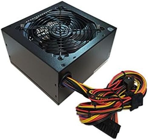 مصدر طاقة APEVIA VN500W Venus ATX مع مروحة 120 مم يتم التحكم فيها حراريًا تلقائيًا، ومفتاح 115/230 فولت، وجميع وسائل الحماية in Saudi Arabia