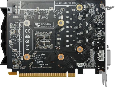 زوتاك بطاقة عرض مرئي للالعاب جيفورس جي تي اكس 1650 ايه ام بي كور 4 جيجابايت GDDR6 128 بت، صغيرة للغاية، ZT-T16520J-10L in Saudi Arabia