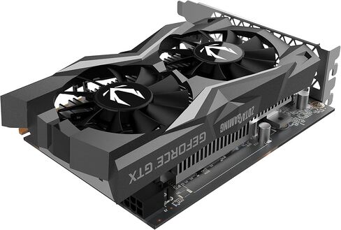 زوتاك بطاقة عرض مرئي للالعاب جيفورس جي تي اكس 1650 ايه ام بي كور 4 جيجابايت GDDR6 128 بت، صغيرة للغاية، ZT-T16520J-10L in Saudi Arabia