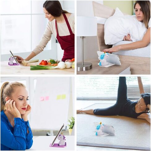 3 عبوات من حامل الهاتف وحيد القرن، حامل الهاتف الخلوي لطيف على سطح المكتب يونيكورن، حامل قابل للتعديل، متوافق مع جميع الهواتف الذكية المحمولة، ديكور مكتب الكمبيوتر اللوحي، قاعدة الهاتف الذكي، هدية وحيد القرن للفتيات in Kuwait