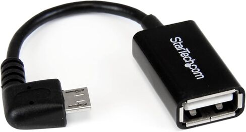 ستارتيك. محول مايكرو USB او تي جي الى USB من كوم - محول مايكرو USB ذكر او تي جي الى USB انثى 5 انش / 13 سم من يوسبوتج in Saudi Arabia