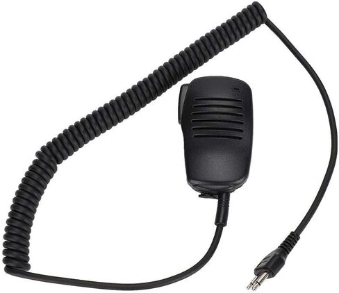 Speaker Mic Walkie Talkie Handheld Speaker Mic for ICOM for Cobra for Maxon for Midland for Vertex for Uniden etc, Shoulder Microphone with 360 Degree Rotatable Clip & 3.5mm EarpieceJack in Saudi Arabia